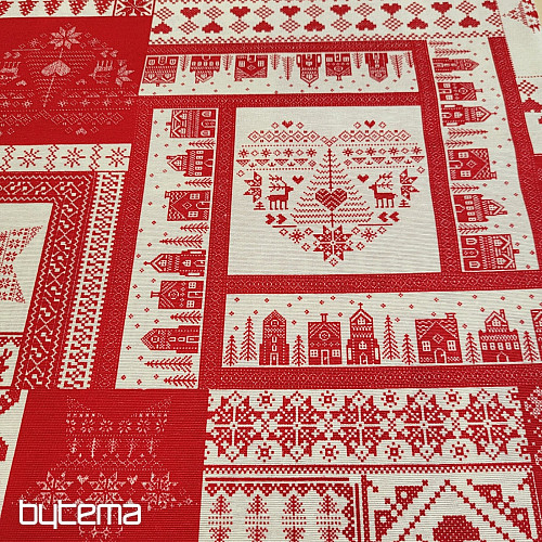 Christmas decorative fabric ORNAMAYO
