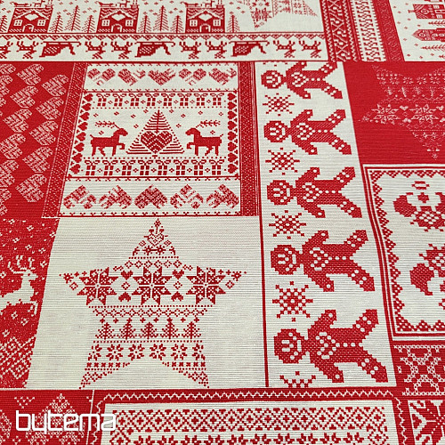 Christmas decorative fabric ORNAMAYO