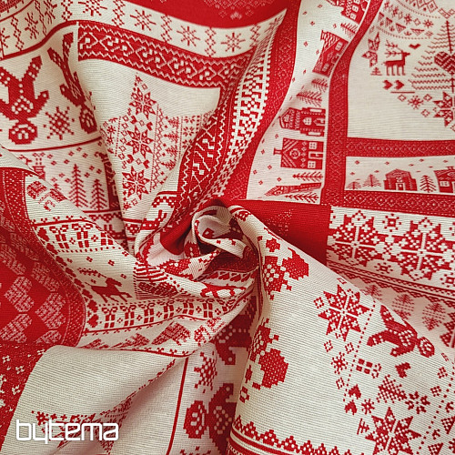 Christmas decorative fabric ORNAMAYO