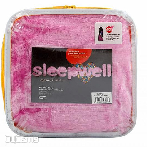 cot sheet MIKROFLANEL pink dark