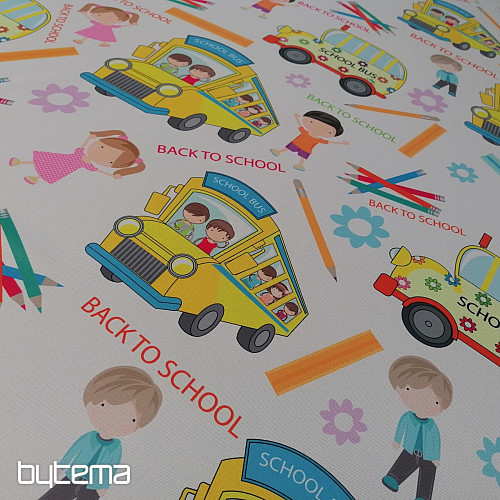 Decorative fabric 10027-03 BACK TO SCHOOL