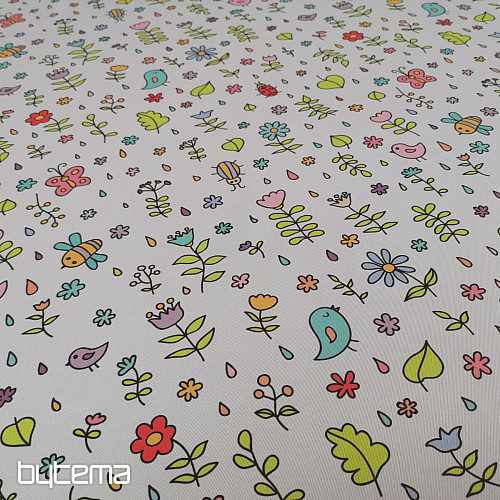 Decorative fabric 10027-05 BIRDS