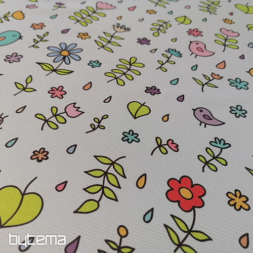 Decorative fabric 10027-05 BIRDS