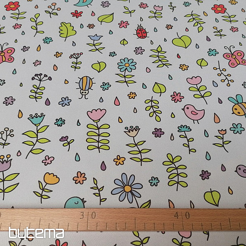 Decorative fabric 10027-05 BIRDS