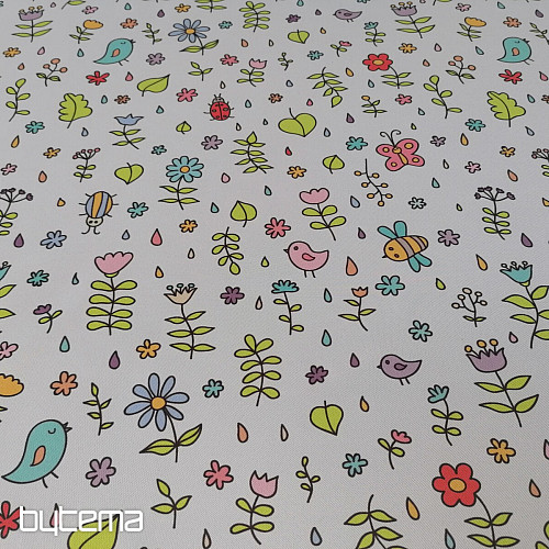 Decorative fabric 10027-05 BIRDS