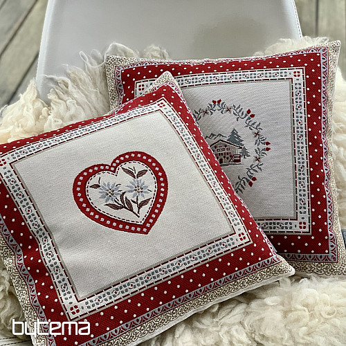 Tapestry cushion cover TYROLIAN ALPS 1