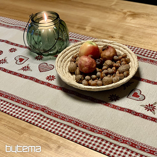 Tapestry tablecloth and scarf TYROLIAN ALPS