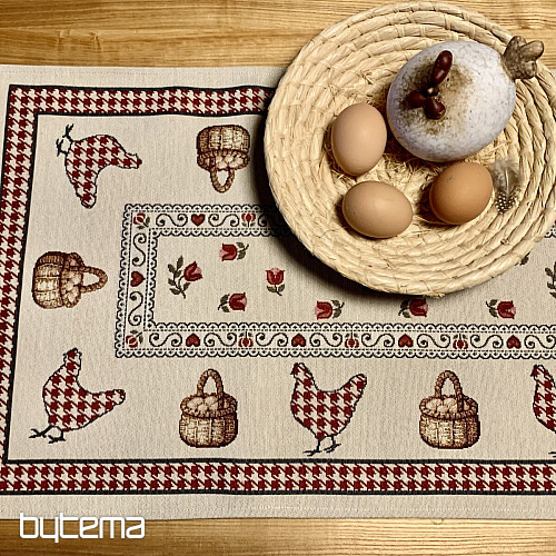 Tapestry tablecloth and scarf FARMA