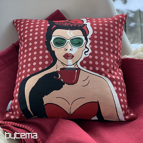 COMICS WOMAN I tapestry cushion cover