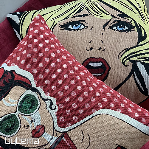 Tapestry pillow-case COMICS WOMAN II