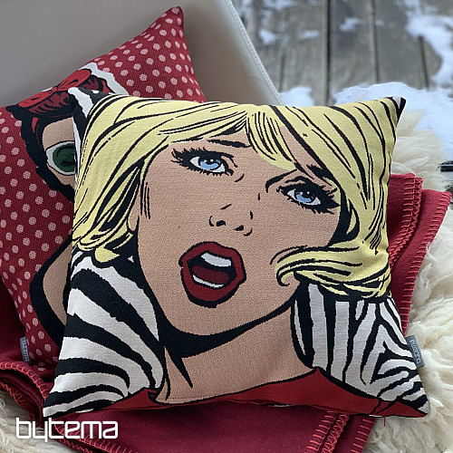 Tapestry pillow-case COMICS WOMAN II