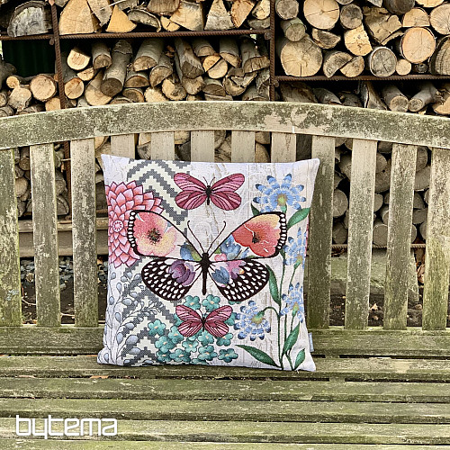 Tapestry cushion cover FEEL BUTTERFLY 1
