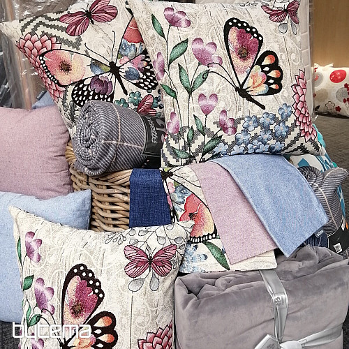 Tapestry cushion cover FEEL BUTTERFLY 2