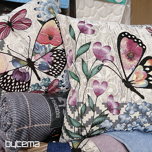 Tapestry cushion cover FEEL BUTTERFLY 2