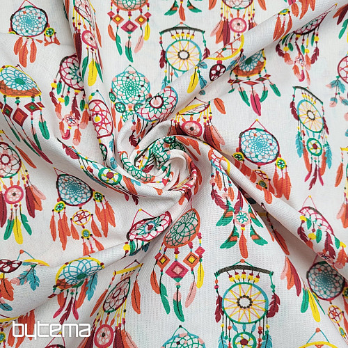 Cotton fabric DREAM CATCHER