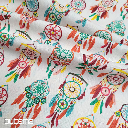 Cotton fabric DREAM CATCHER