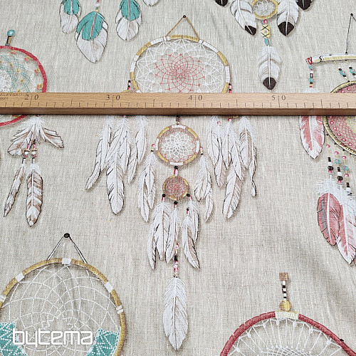 Decorative fabric DREAMCATCHER linen