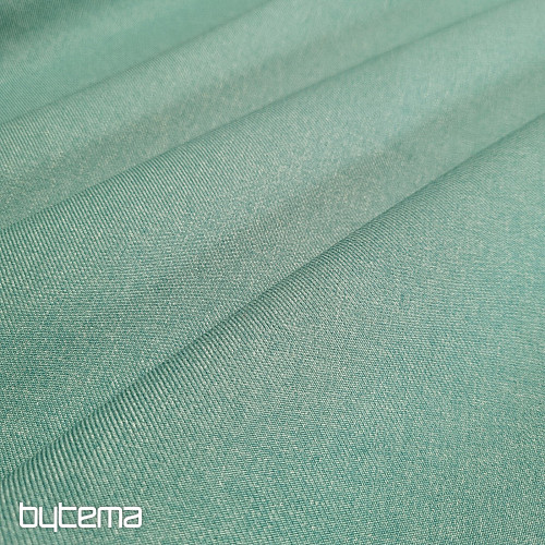 Modern unicolored fabric COSMOS turquoise 290 cm