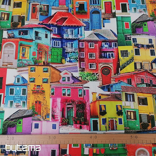 Decorative fabric CASAS digital