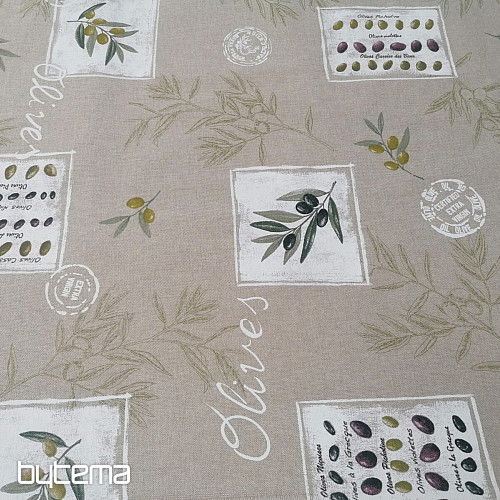 Decorative fabric FRENCH OLIVES