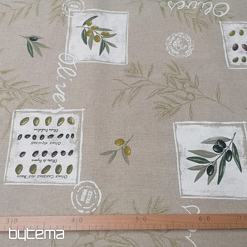 Decorative fabric FRENCH OLIVES