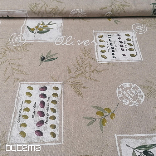 Decorative fabric FRENCH OLIVES