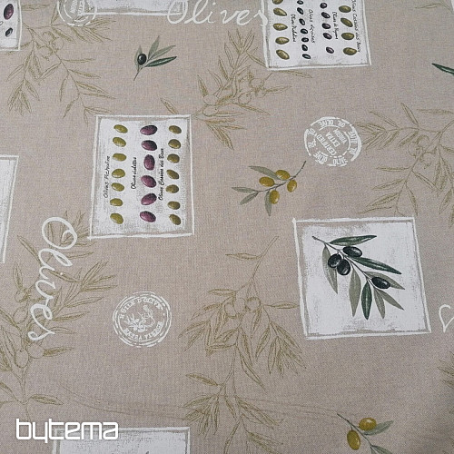 Decorative fabric FRENCH OLIVES