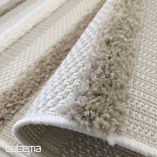 String carpet DELI 03 light beige