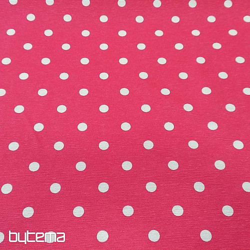 Decorative fabric dot NEO pink 304