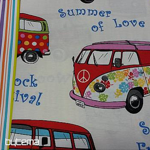 Decorative fabric HIPPIES
