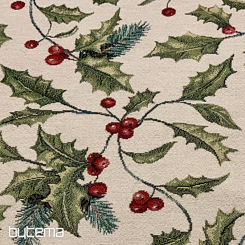 Christmas table setting HOLLY