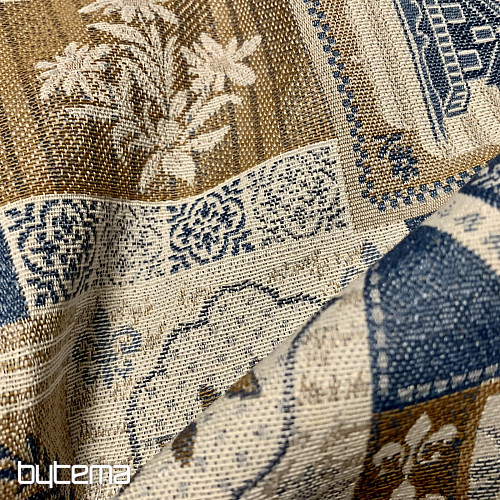 Placemat PATCHWORK HEART blue