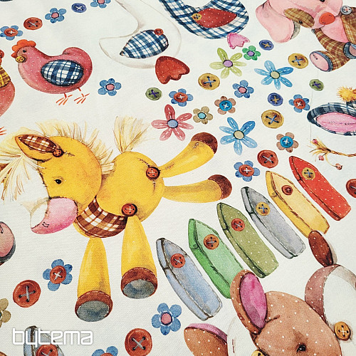Decorative fabric TOYS