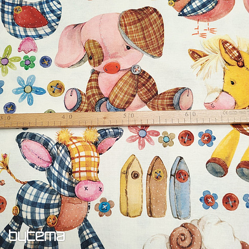 Decorative fabric TOYS
