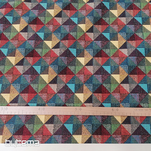 RUBIK MULTICOLOR decorative fabric