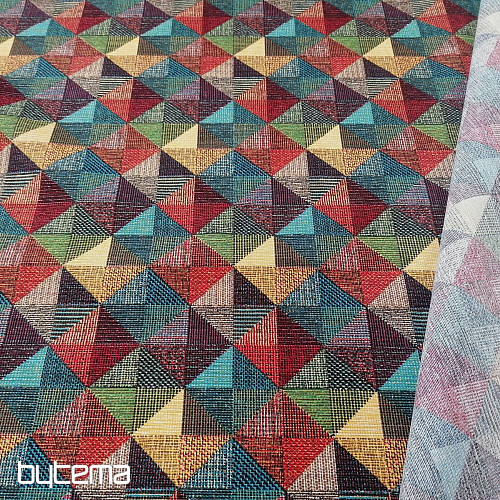 RUBIK MULTICOLOR decorative fabric