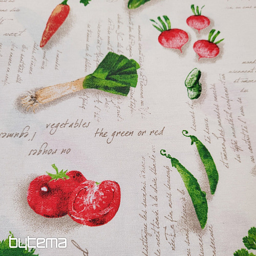Decorative fabric OUR GARDEN