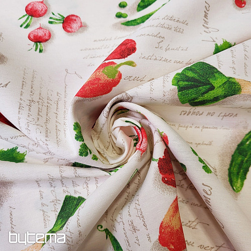 Decorative fabric OUR GARDEN