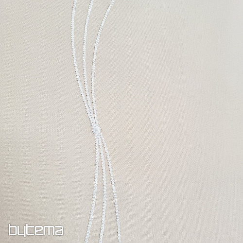 Embroidered luxury curtain white GERSTER 556/0001 white