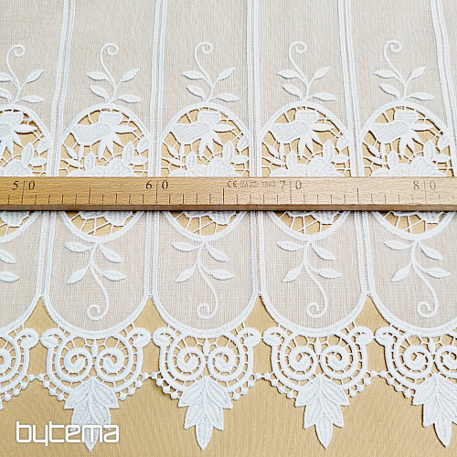 Brise-bise woven curtain 11573