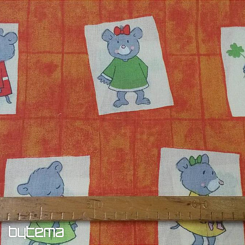 Children decorative fabric MICE