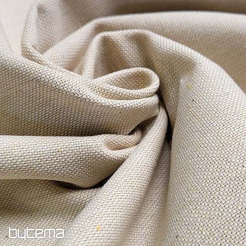 Decorative fabric LINEN PASTEL beige light 53