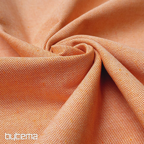 Decorative fabric LINEN PASTEL orange 59
