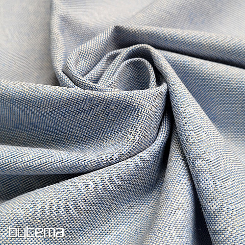 Decorative fabric LINEN PASTEL blue light 68