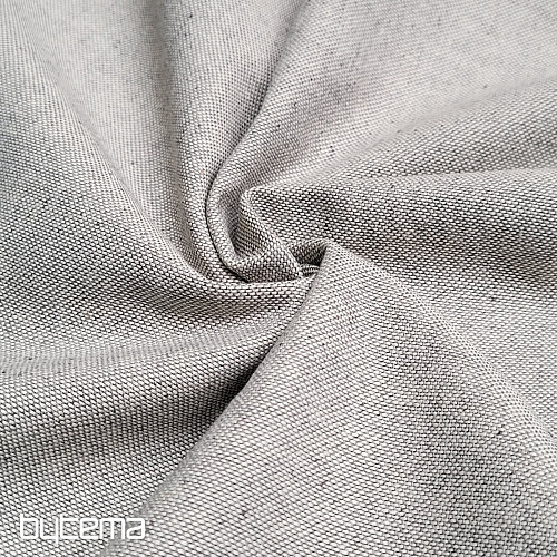 Decorative fabric LINEN PASTEL gray 72