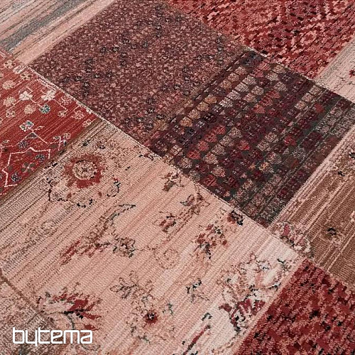 Luxury wool rugs KASHQAI PATCHWORK cream