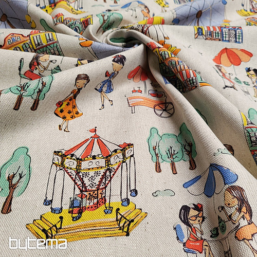 Decorative fabric SUMMER digital print