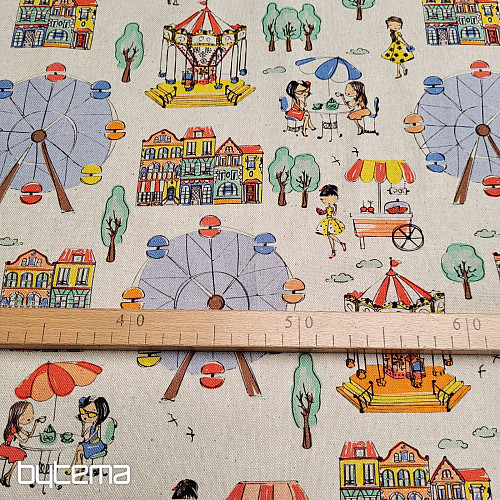 Decorative fabric SUMMER digital print