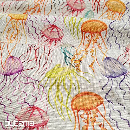 Decorative fabric MEDUSA digital print
