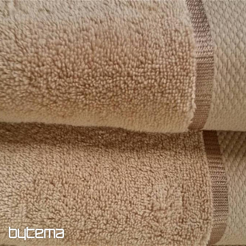 Towel and bath towel MIKRO beige